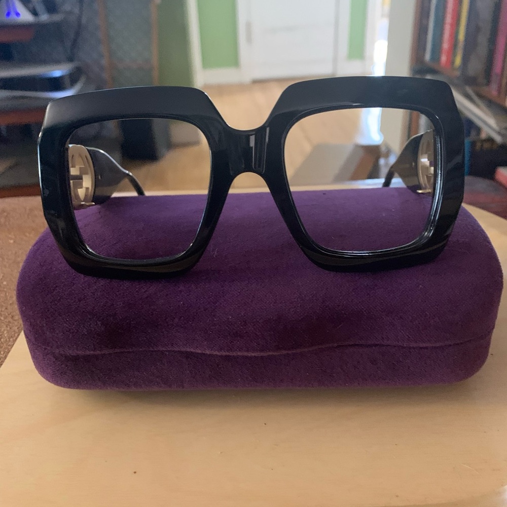 Gucci Black Square Frames